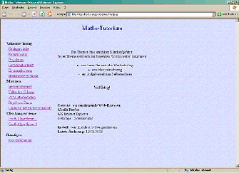 Screenshot Tutorium
